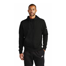  NIKE CLUB FLEECE SLEEVE SWOOSH FULL ZIP HOODIE