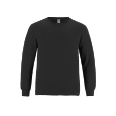 Breeze - Adult RING SPUN Combed Cotton Long Sleeve Crewneck T-Shirt